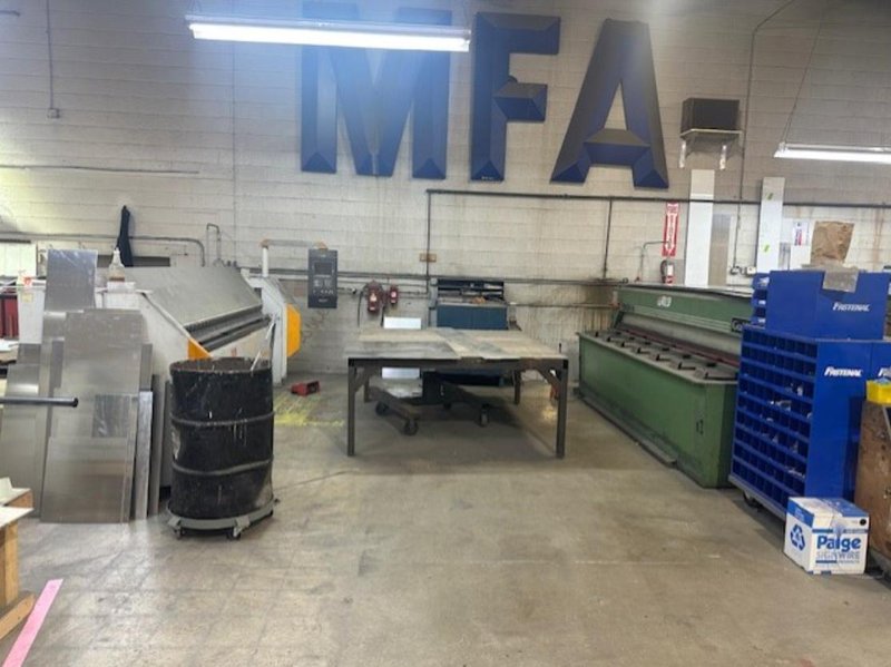 126" x 14 GAUGE RAS TURBOBEND PLUS MODEL #62.30 CNC FOLDER &amp; BENDER MACHINE W/ SYSTEM 5000 CONTROLS : YOBRO 24956