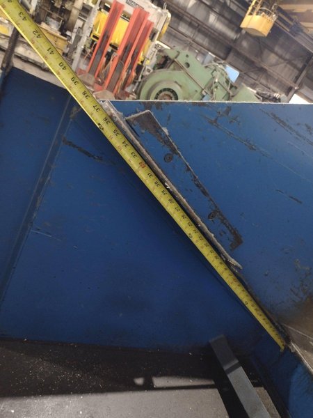GRAVITY BIN / HOPPER DUMP OUT FEEDER STAND: YOBRO #25387
