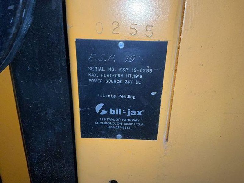 BIL-JAX 19' MAX HEIGHT ELECTRIC STOCK PICKER  -  ESP-19