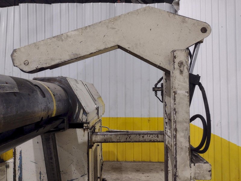 20,000 LB X 36" LITTELL MODEL #S200-36 UNCOILER COIL REEL &amp; CAR: YOBRO #25251