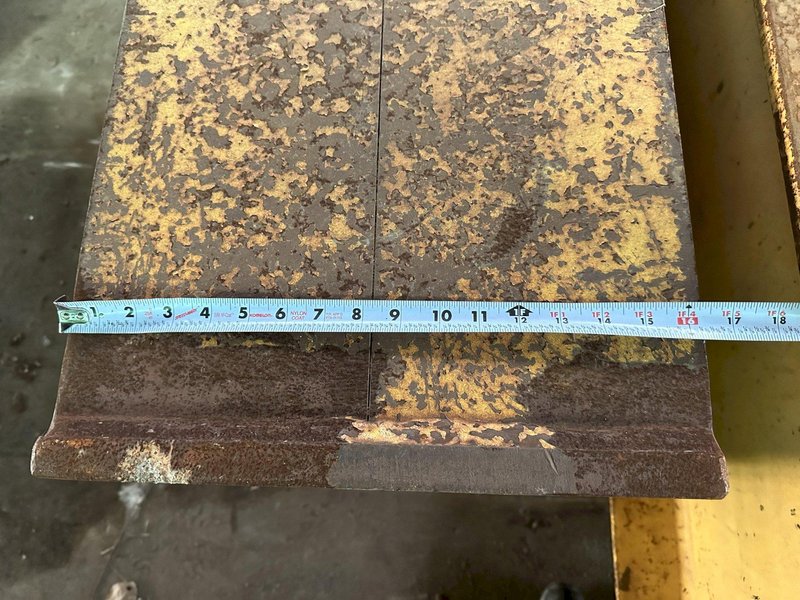 50,000 LB. X 30' CAPITAL STEEL HEAVY DUTY SPREADER BAR / LIFTING BEAM: STOCK #19486