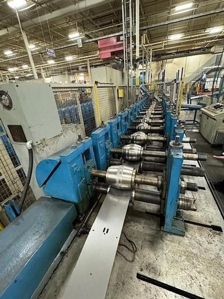 12 STAND X 2&quot; X 20&quot; PM ROLLFORMER. STOCK # 0900324.