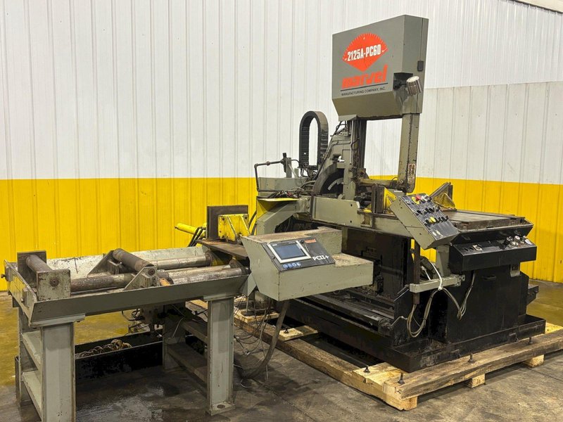 21" X 25" MARVEL MODEL #2125A-PC60 VERTICAL MITRE BANDSAW: YOBRO #24578