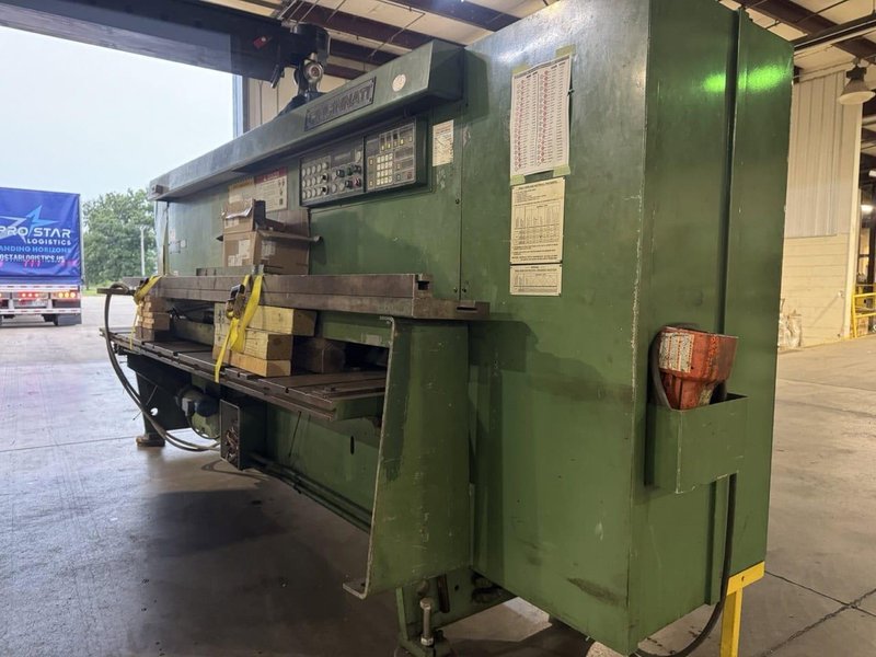 1/4″ x 10′ Cincinnati 250HSX10 Shear, 2000