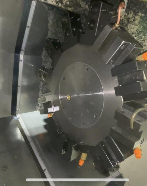 Miyano LZ-01R 2-Axis CNC Chucker Lathe, Fanuc 21i-T Control, Collet Chuck, 12-Station Turret with Live Milling Capability- Auction Item