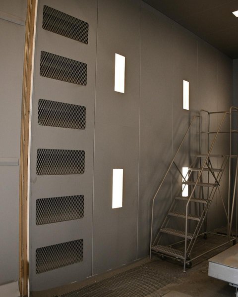 16' x 18' x 14' HIGH ABRASIVE BLAST SYSTEMS (ABS) SHOT BLAST ROOM: YOBRO #25726
