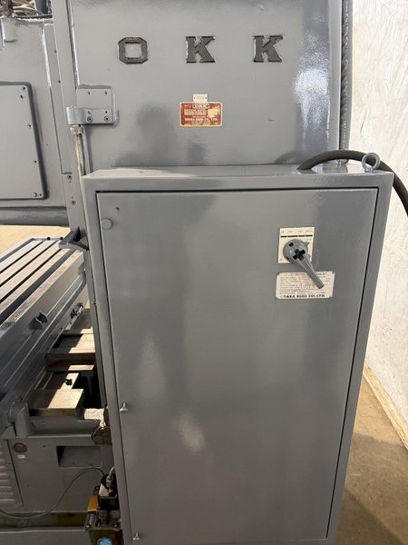 OKK MH-4V VERTICAL MILL. STOCK # 0116426
