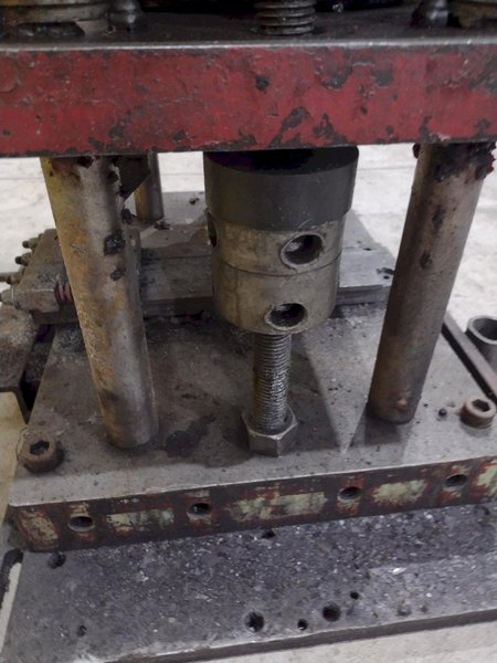 3 TON AIRAM 4 POST ROLLFORMER CUTOFF / PUNCH PRESS: STOCK #22112