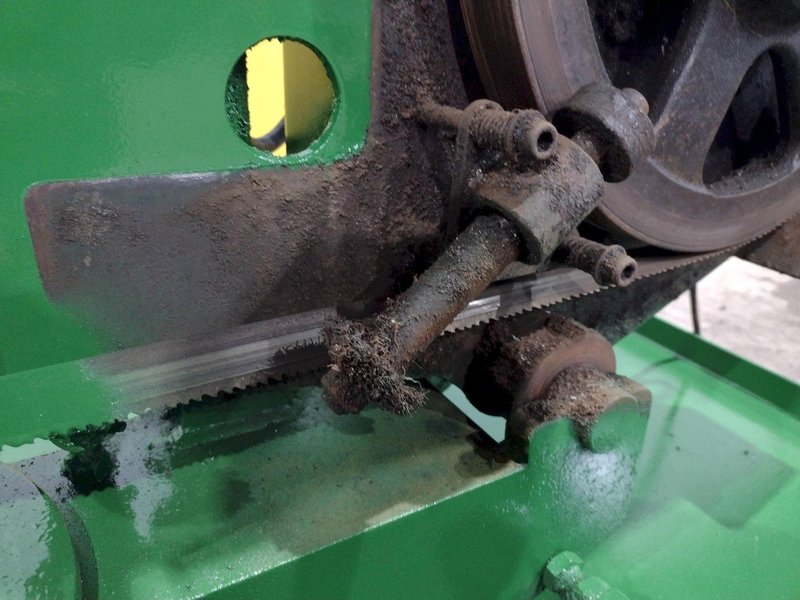 13" x 20" HYD MECH MODEL #S20 SWIVEL HORIZONTAL MITRE BANDSAW: STOCK 23300