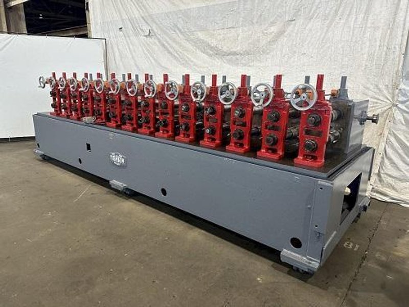 22/24 STAND X 3.5" TISHKEN # 24HW-S-3-1/2 ACCELERATOR ROLL FORMER NEW 1999