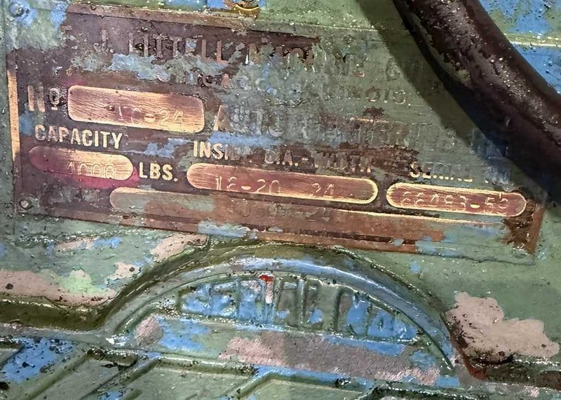 4,000# x 24" Littell Uncoiler