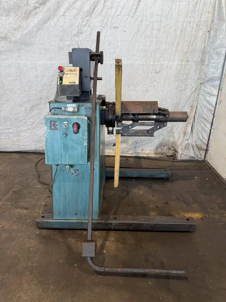 4,000 LB X 12" RAPID-AIR MODEL #RA4012 MOTORIZED COIL REEL UNCOILER : YOBRO #23930