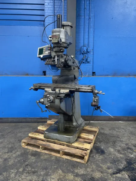 BRIDGEPORT 42” X 9” VERTICAL MILL