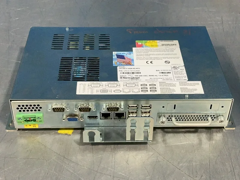 NEMATRON INDUSTRIAL PC  -  NPC3-7410UA00 / NPC300-I7-4GB-HD-W7U