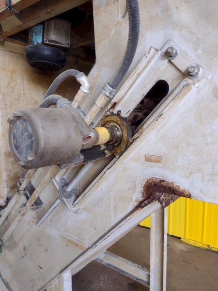 1500 CFM WARD-DEVANSCO MODEL #DV-18015 WET TYPE DUST COLLECTOR: STOCK #18631