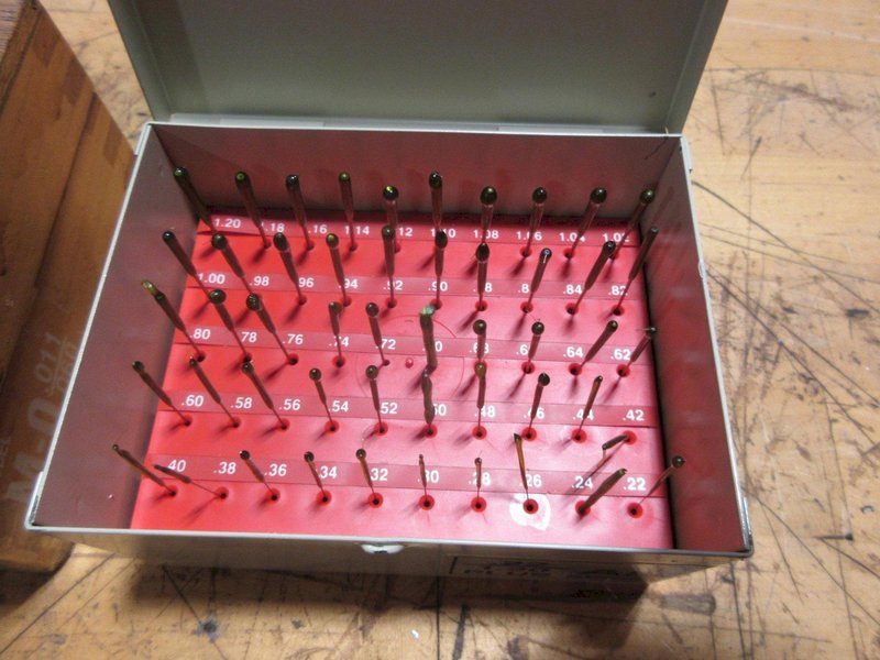 Meyer and Vermont Gage Small Pin Sets, Meyer M-0 Plus .011-.060&quot;, Vermont AM Series .22-1.2 Plus- Auction Item
