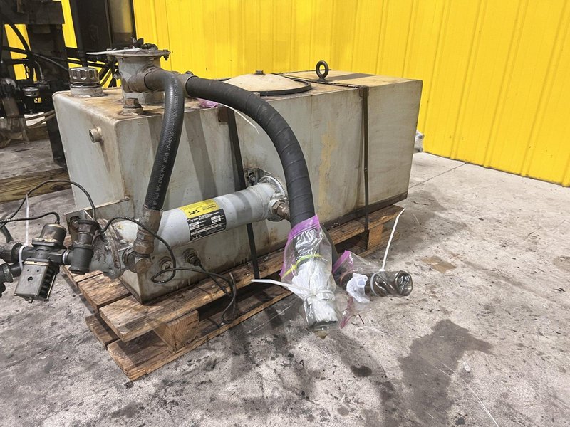 30 TON METAL MECHANICS 4 POST HYDRAULIC FORMING PRESS , 24" STROKE, NEW1999: STOCK #21949