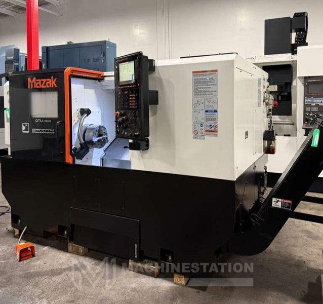Mazak QTU-350M CNC Turning Center – 2017 C Axis Live Tool Lathe