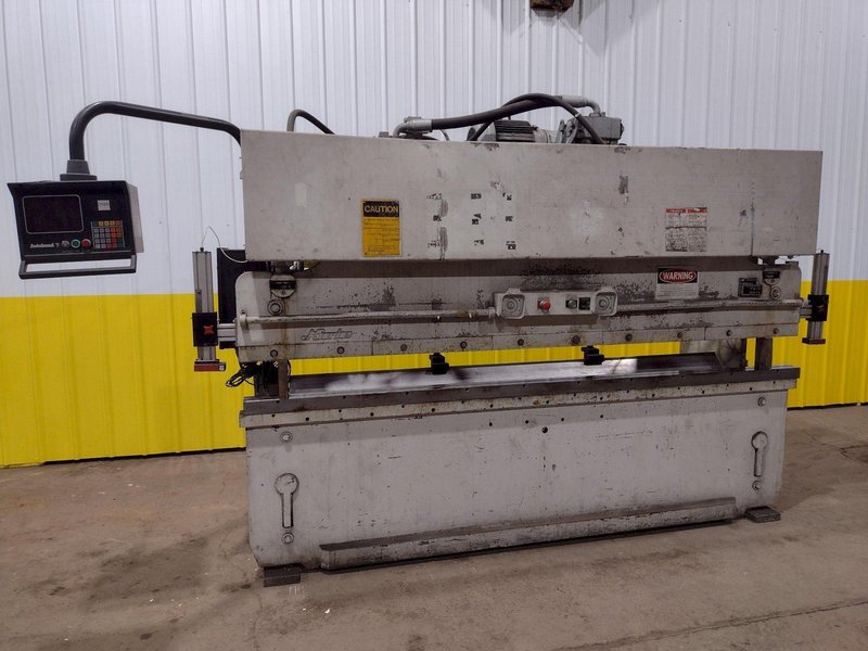 55 TON X 10' PACIFIC MODEL J55-10 HYDRAULIC PRESS BRAKE WITH HURCO BACK GAUGE: STOCK #10653