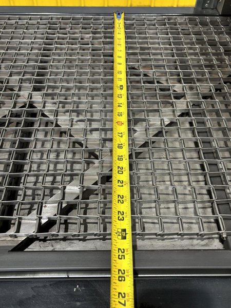 540 DEGREE X 24" W X 8" H INTEK ELECTRIC MESH CONVEYOR TYPE INFRARED OVEN, NEW IN 2020: STOCK #23213