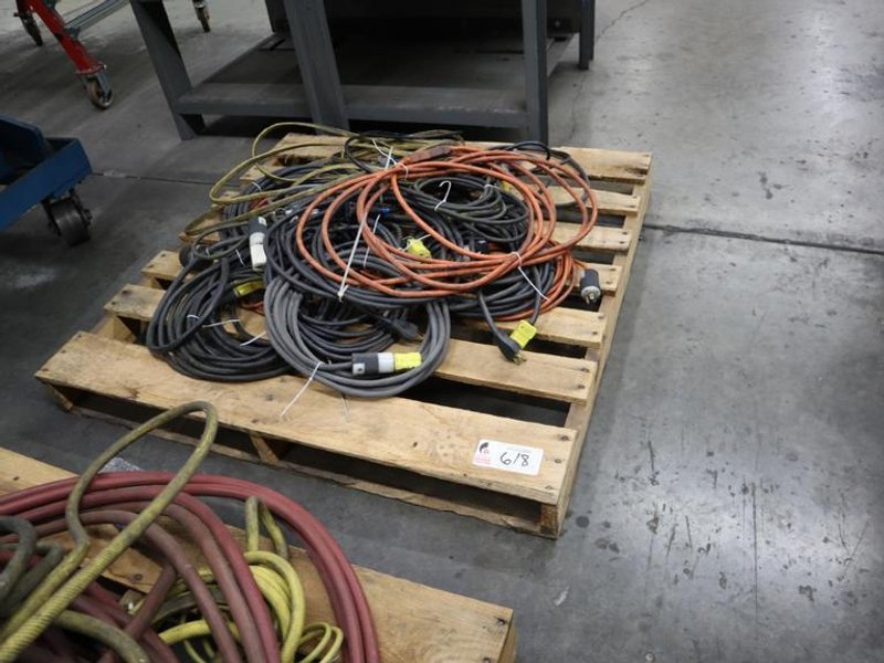 Pallet of 110V Single Phase Extension Cords- Auction Item