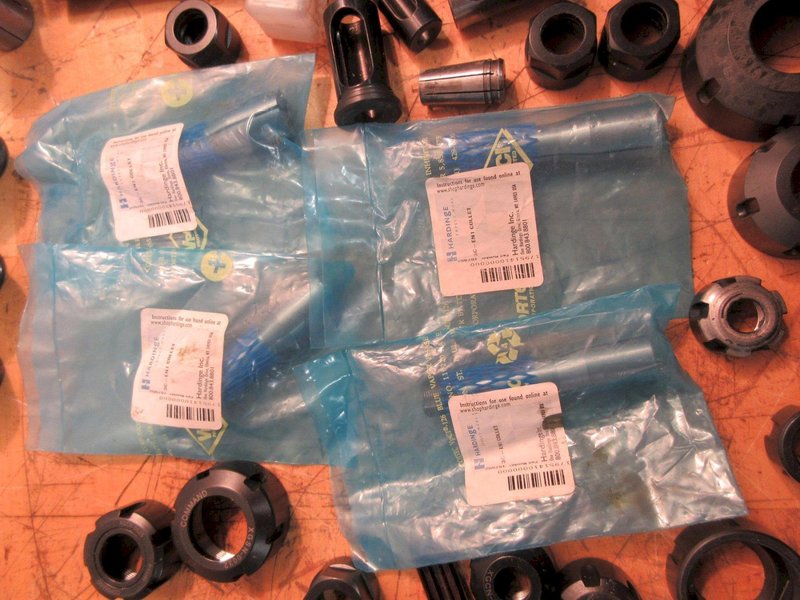 Various Assorted Collets &amp; Collet Nuts- Auction Item