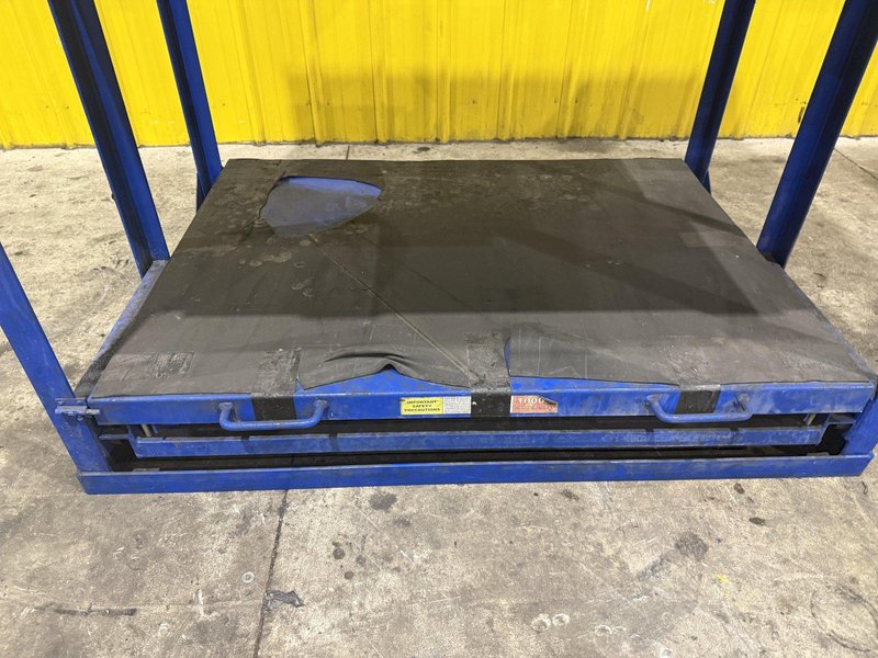 (4) 1,000 LB CAPACITY DIE RACKS W/ SLIDING SHELVES: YOBRO #24478