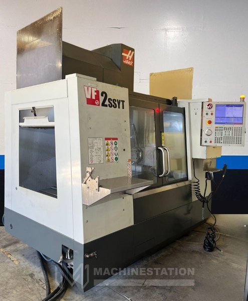 Haas VF-2SSYT CNC Vertical Machining Center – 2018 4th Axis Mill