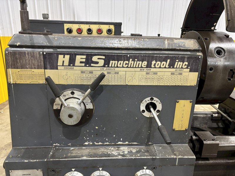 24&quot; X 48&quot; HES MACHINE TOOL MODEL #HES 24&quot; ENGINE LATHE: STOCK #22878