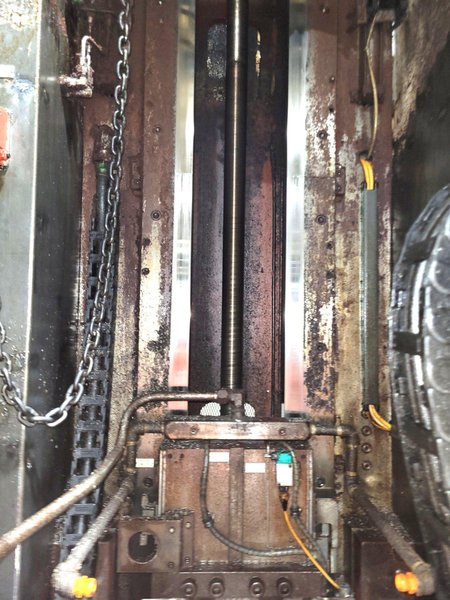 BMS 15 Ton X 72" Model BMSM 15X72Screw Mate Servo Driven Table Up Broach.