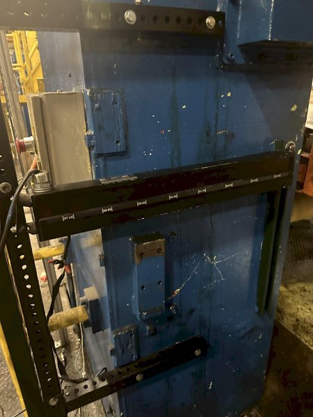 400 TON FUKUI MFE-400B-4000-2500 4 POINT BLANKING PRESS. STOCK # 1162523