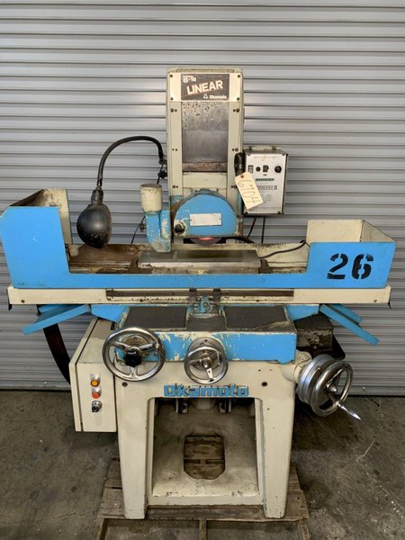 Okamoto Linear Model 618 6"X 18" Surface Grinder