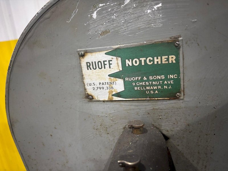 3/4 HP RUOFF POWER NOTCHER 110 VOLT: YOBRO #24392