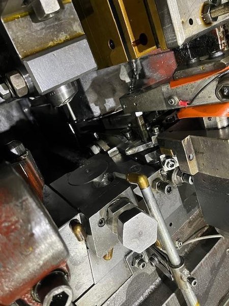 Asahi Okuma Model AOS-10 One Die Two Blow Cold Header