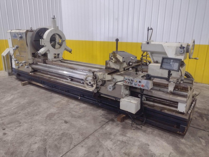 40" X 120" WILLIS MODEL #PA4010030 HOLLOW SPINDLE ENGINE LATHE, 10" HOLE, MAMMOTH SERIES, NEW 2009: STOCK #22267
