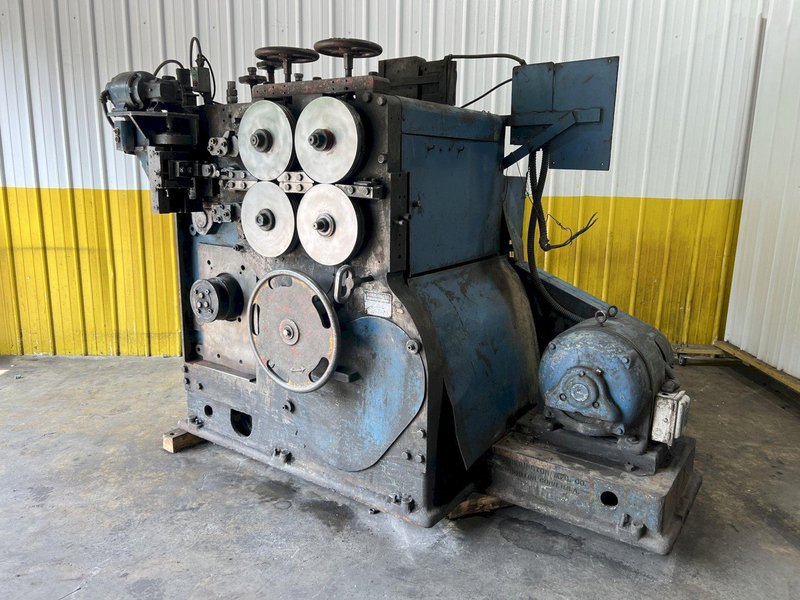 .313&quot; X 4.63&quot; TORRINGTON MODEL #W13A WIRE SPRING COILER / COIL MAKING MACHINE: STOCK #18807