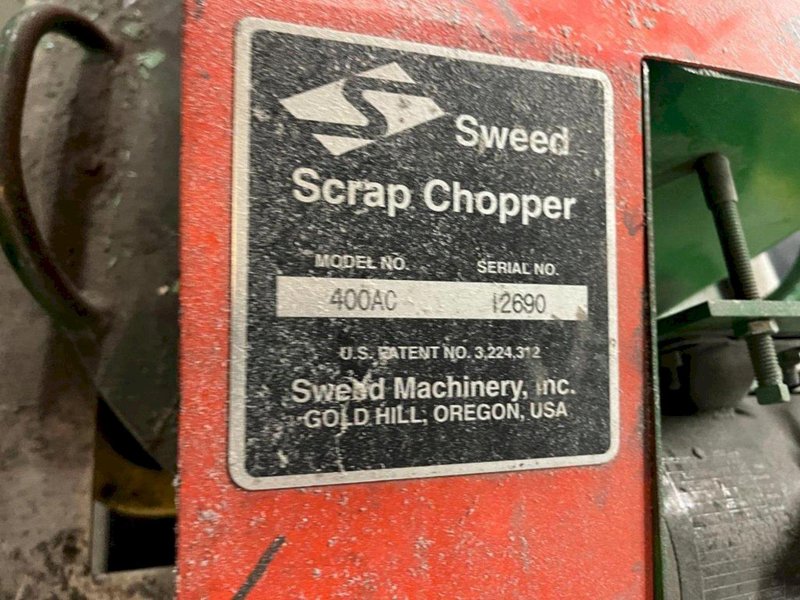 SWEED MODEL 400AC SCRAP CHOPPER: STOCK #77287