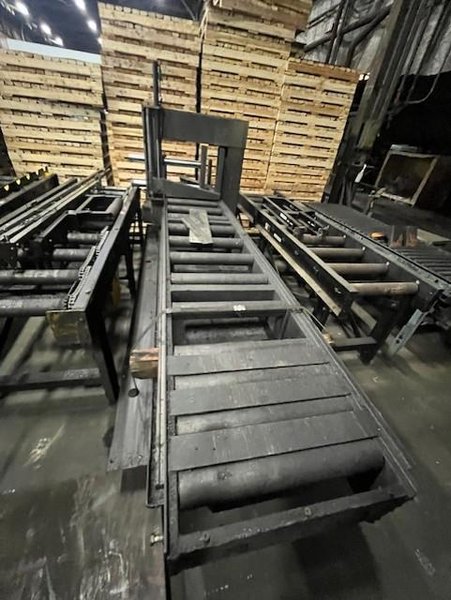 20" X 22" HYD-MECH H-22A-120 HEAVY-DUTY AUTOMATIC HORIZONTAL LONG BAR FEED BAND SAW STOCK# 4036