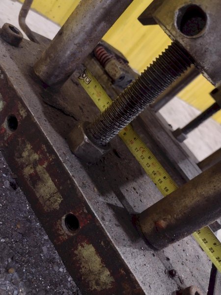 3 TON AIRAM 4 POST ROLLFORMER CUTOFF / PUNCH PRESS: STOCK #22112