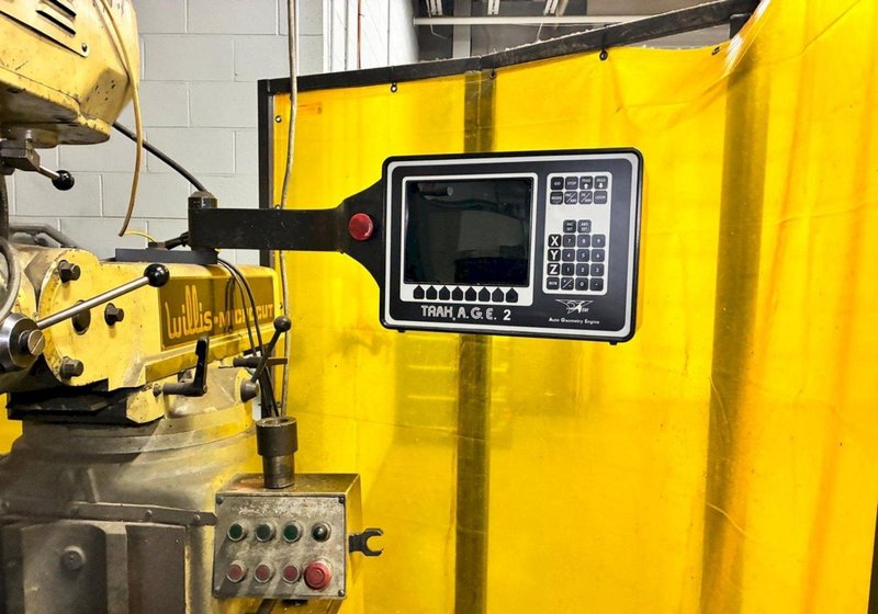 WILLIS\ MODEL #MICRO CUT 1050 CNC TRAK AGE2 CONTROL RAM TYPE MILL: YOBRO #24806