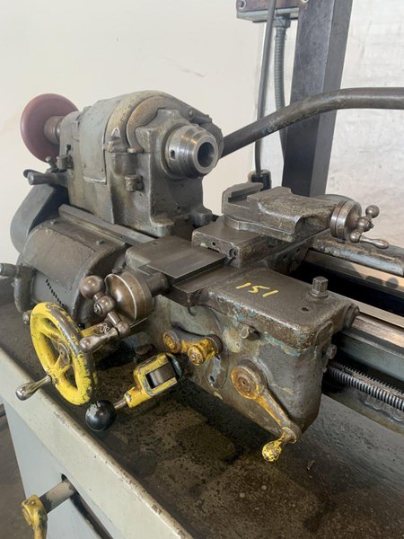 10" X 22" SOUTH BEND PRECISION SHOP LATHE. STOCK # 0746523.