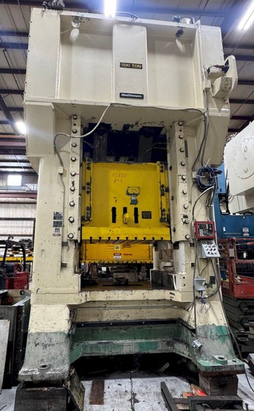 800-ton Minster E2-800-60-48 Hevi-Stamper Straight Side Stamping Press For Sale