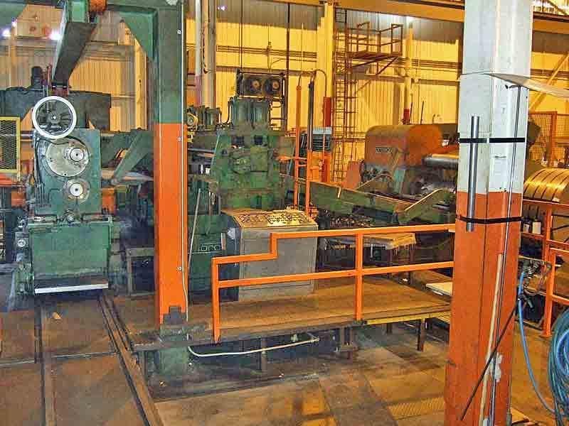 60&quot; x 9.00&quot; x 45,000# Pro Eco Slitting Line STOCK#3213