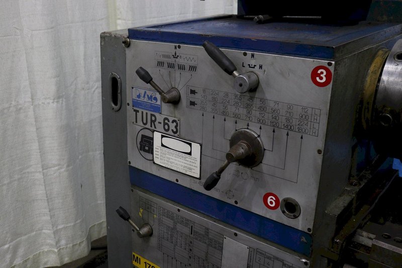 24&quot; X 120&quot; POLAMCO ENGINE LATHE: STOCK #73233