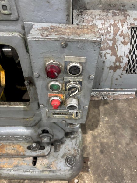 18 TON TISHKEN 4 POST MECHANICAL CUT-OFF PRESS: YOBRO #24327