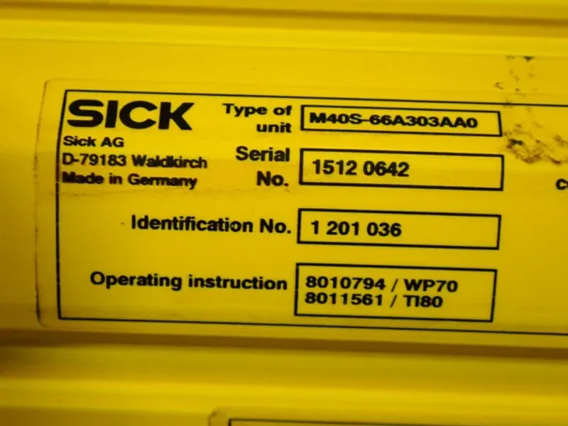 Sick  M400 Light Curtain  - M40s-66a303aa0