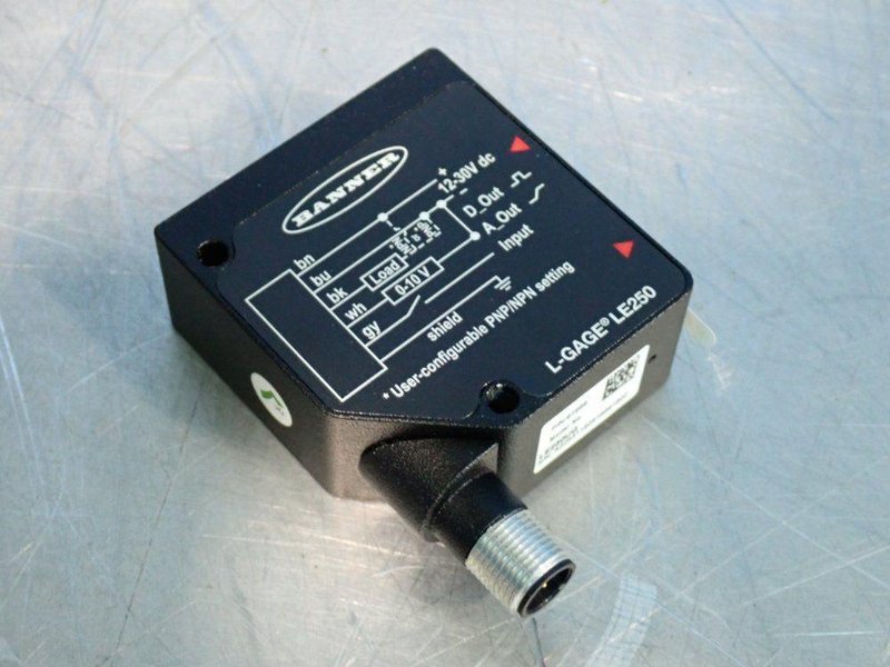 BANNER ELECTRIC L-GAGE LE250  -  LE250UQ