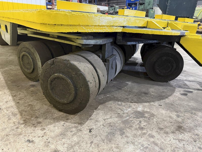 200,000 LBS x 144" x 78" LORDSTOWN HEAVY DUTY ROLLING TRANSFER CART: YOBRO #23995