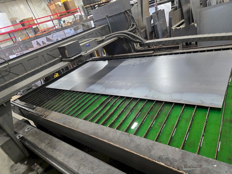 2008 MULTICAM SERIES 6000 MODEL #340-0470 CNC 6' X 13' PLASMA TABLE: YOBRO #26137