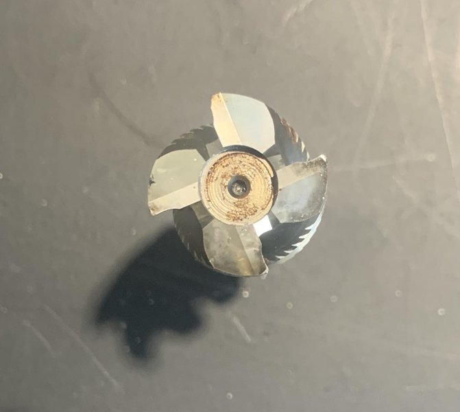 COBALT  1&quot; X 3/4” M42 L: 5.441  ROUGHING END MILL STOCK #15128